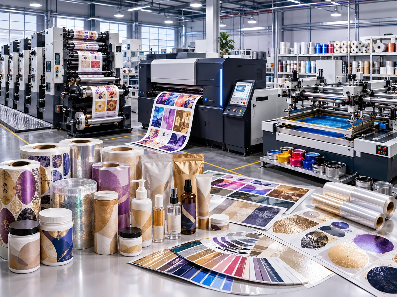 Jainytic packaging production