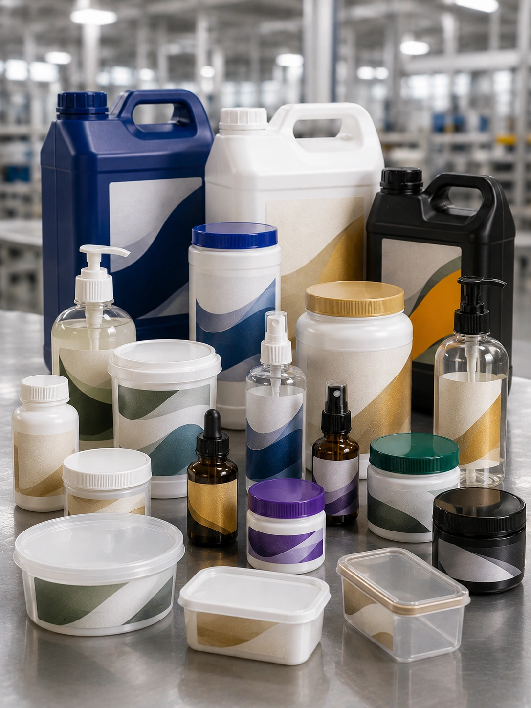 Jainytic Containers, Jars and Jerry Cans — HDPE, PP, PET rigid packaging