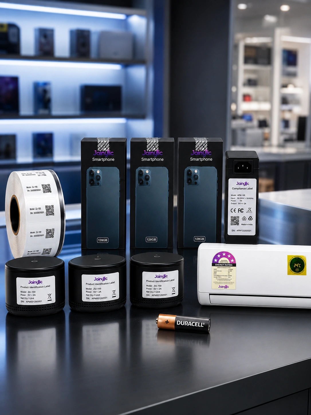 Electronics Packaging Labels
