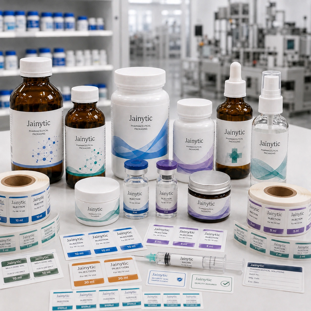 Pharmaceutical Labels — Jainytic Packaging