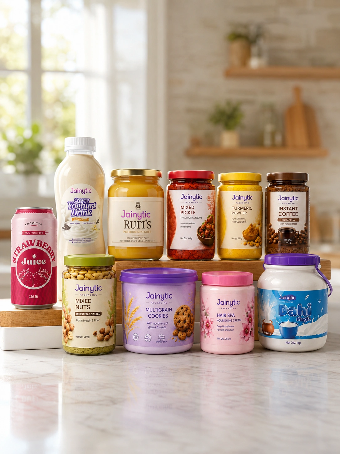 FMCG Labels — Jainytic Packaging