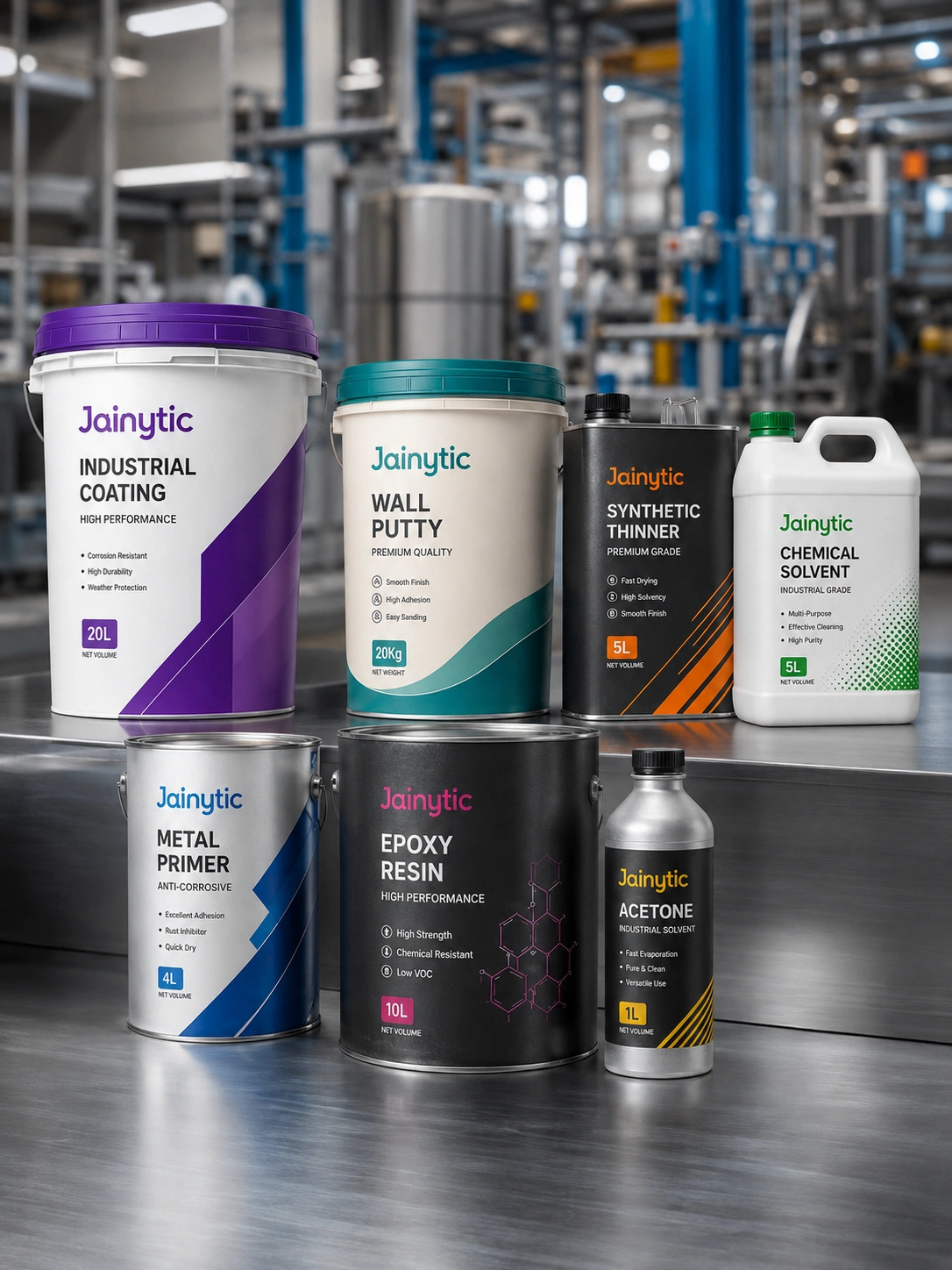 Chemical and Paint Packaging Labels