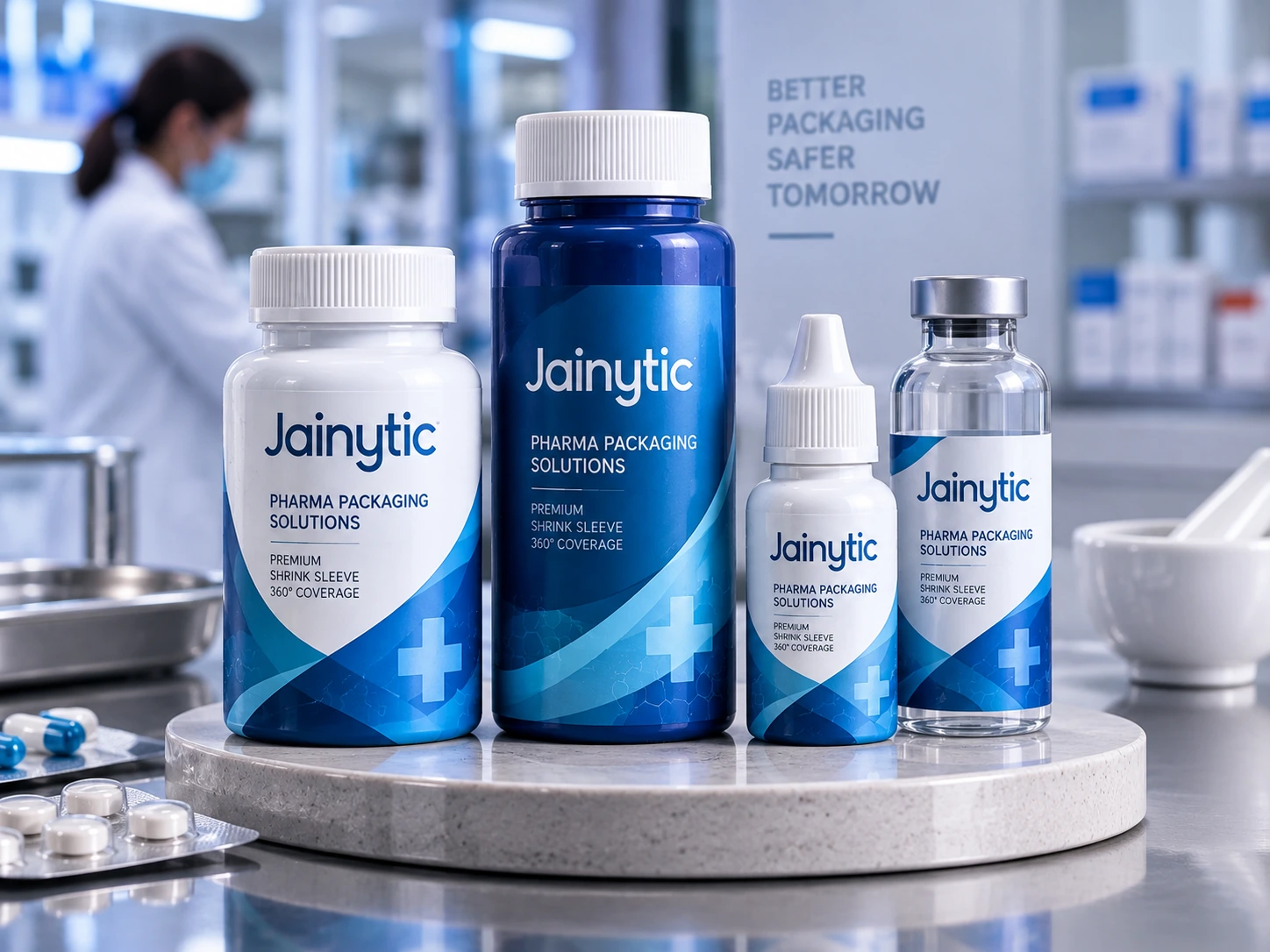 Shrink sleeves for pharmaceuticals