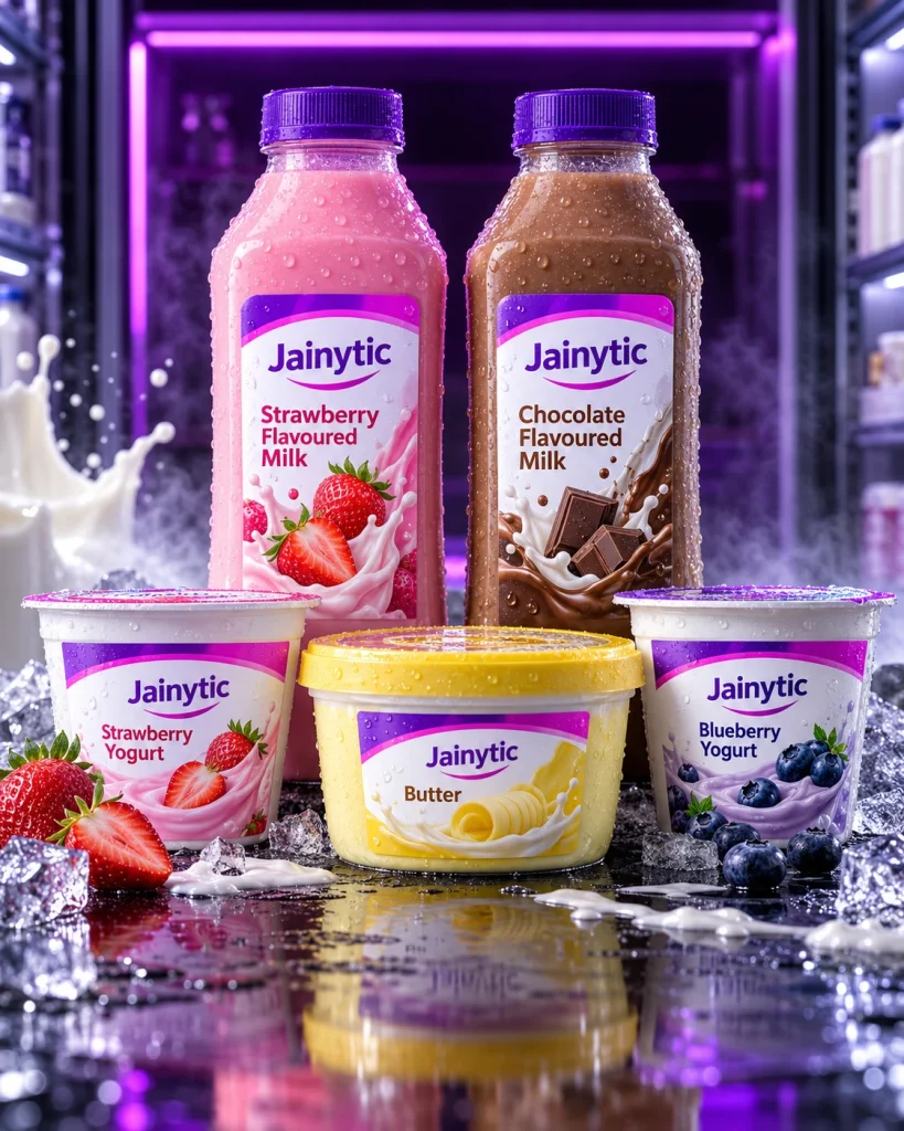 Self-Adhesive Labels for Dairy Products