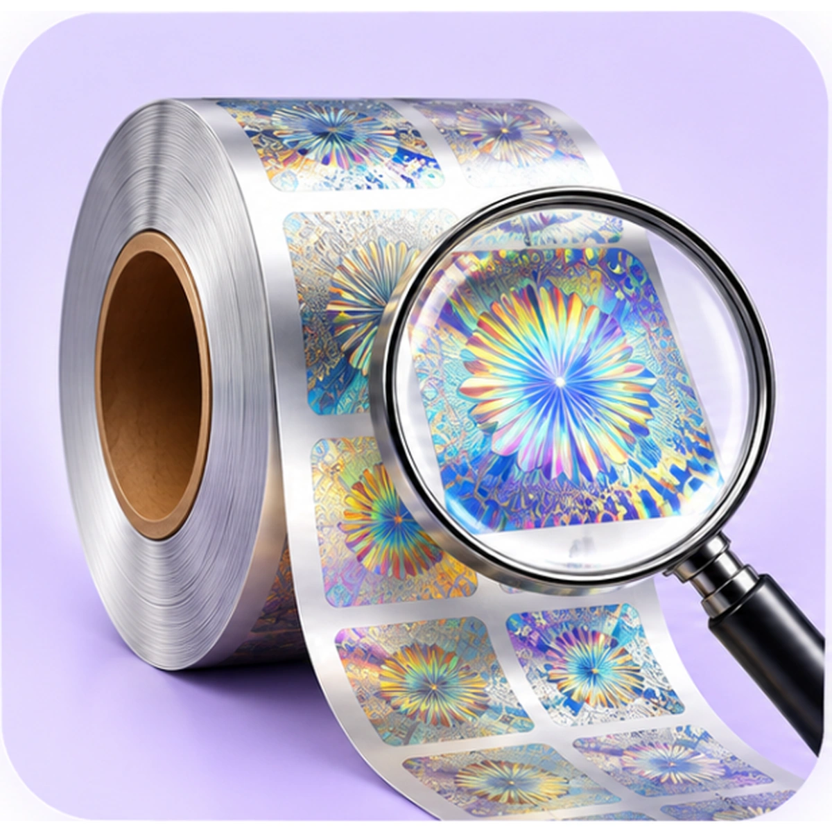 Hologram origination — security holographic labels