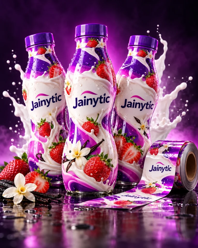 Flexographic Printing on PET-G Shrink Sleeves