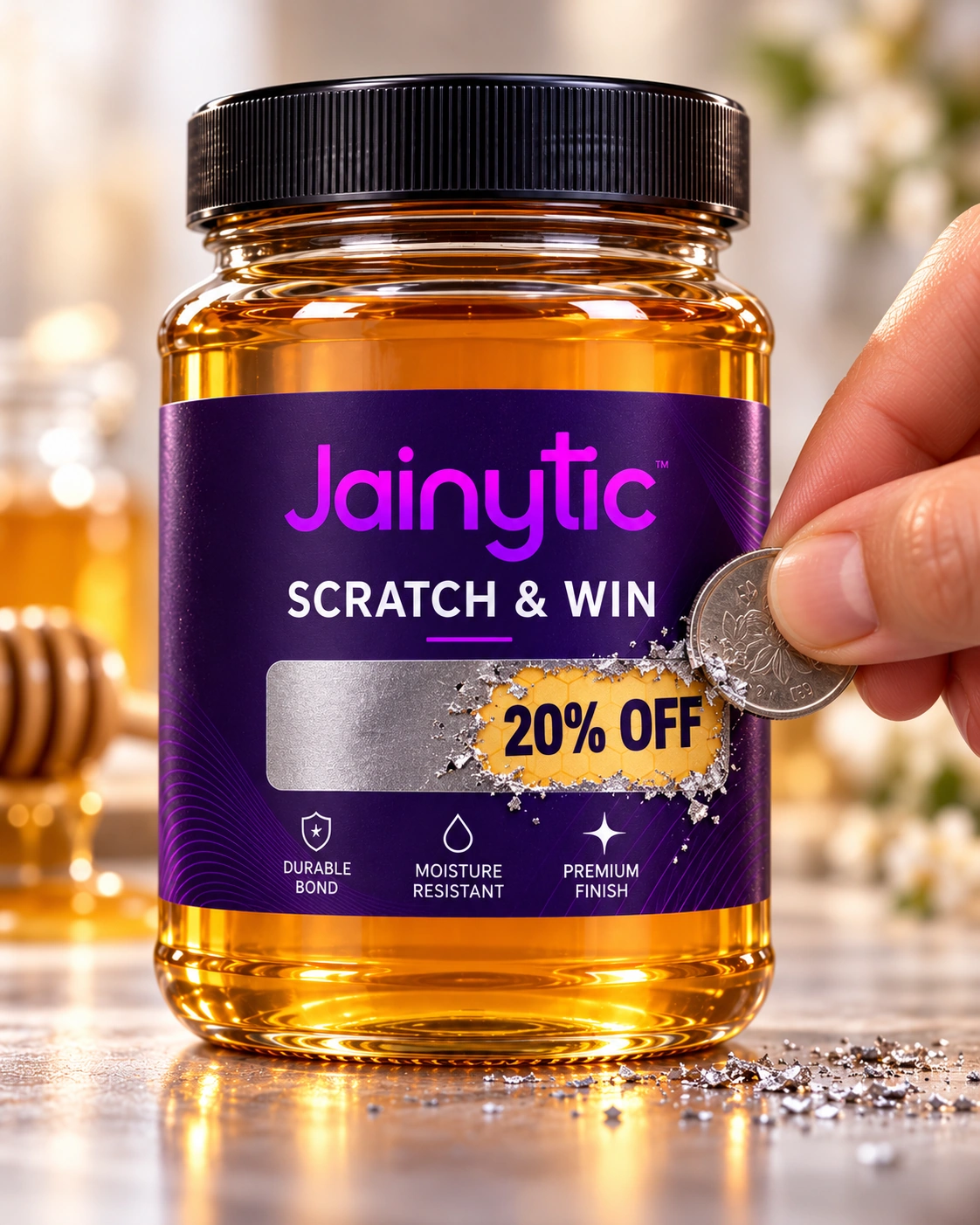 Scratch Off Coupon Labels by Jainytic