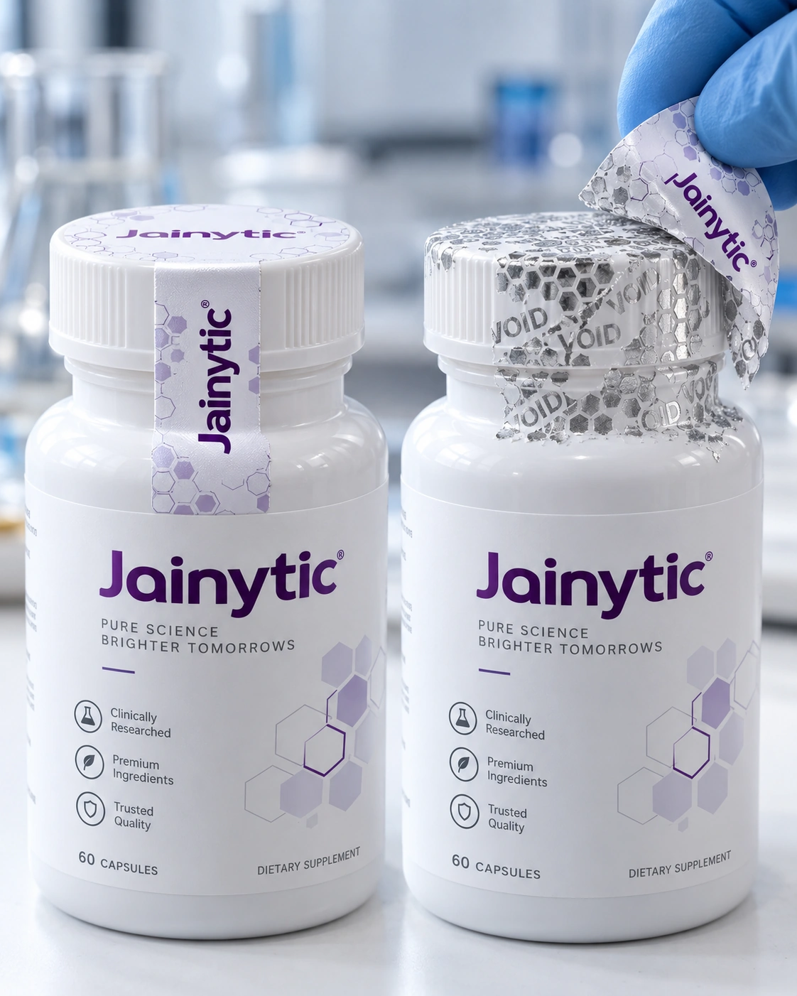 Tamper Evident Seal Labels by Jainytic